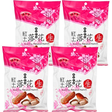 Nut King 鄭美香 紅土落花生  4包  240g