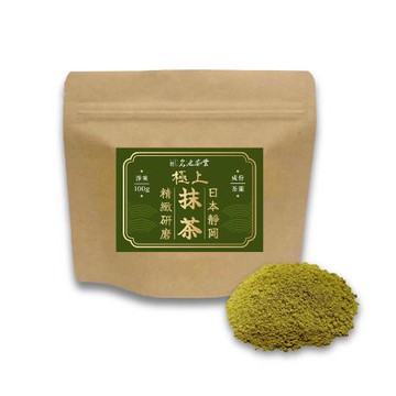 【名池茶業】極上100%日本靜岡純抹茶粉 (100gx1包入)