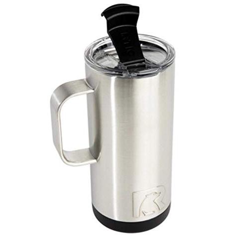 RTIC TRAVEL COFFEE CUP (16 OZ), STAINLESS