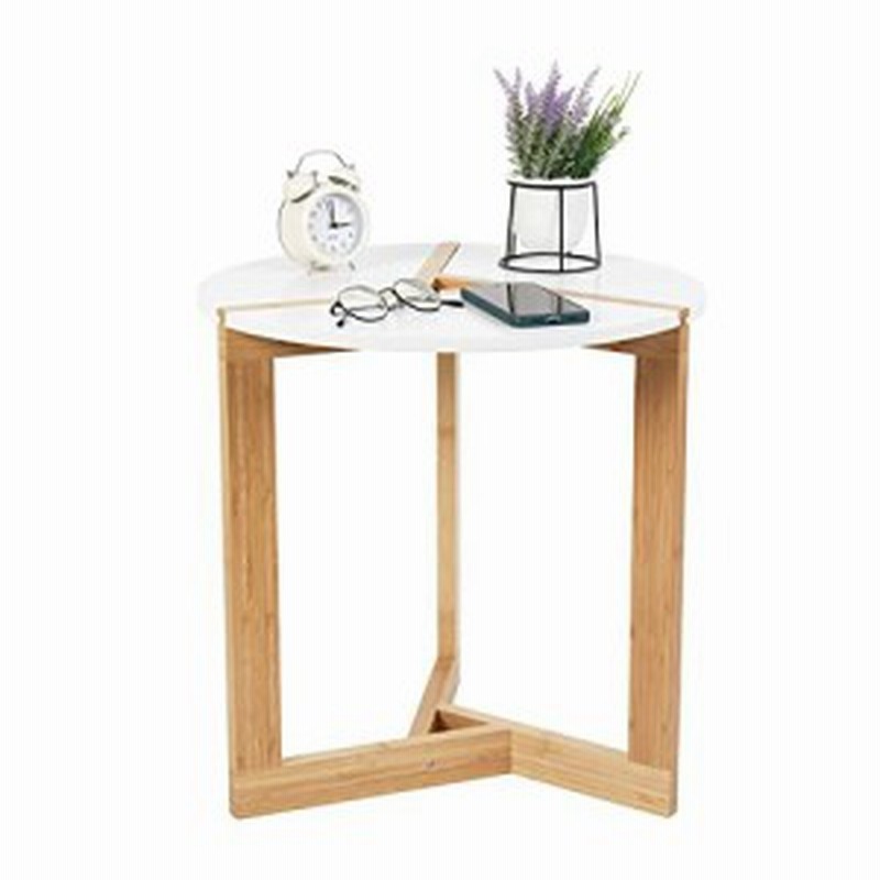 Unho サイドテーブル 丸 小さめ ローテーブル 幅40 高さ41cm ソファー ベッド横 コーヒーテーブル ナイトテーブル おしゃれ 白 北欧 通販 Lineポイント最大1 0 Get Lineショッピング