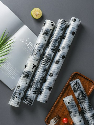 抽屜墊櫥柜墊紙防潮墊衣柜墊鞋柜防塵廚房柜子臺面墊防水防油貼紙