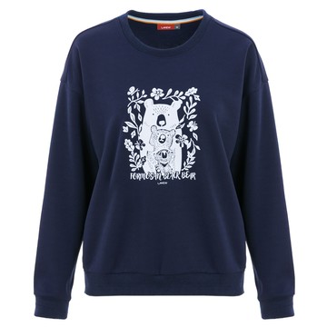 【12/8起 任2件$2812】復古印花大學T-海軍藍(女266218171)