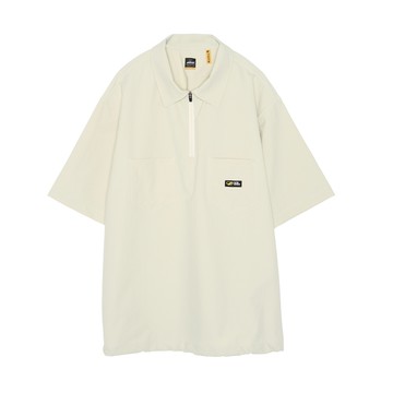 5th STREET｜男裝｜半開襟POLO衫｜灰卡其