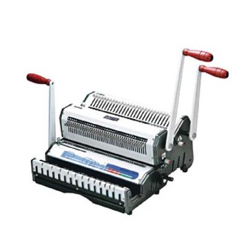三合一  雙線圈 打孔 裝訂機  台灣製/ 台 WIREMAC-DUO