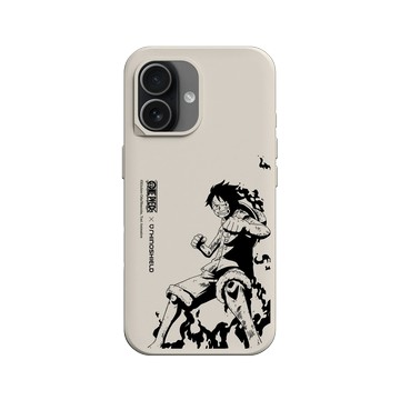 iPhone 17 SolidX 貝殼灰 - 航海王 One Piece - 復刻系列-魯夫