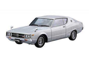 Aoshima 1/24 Nissan GC111 Skyline HT2000GTX-E · S \'76