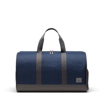 【Herschel】Novel 行李袋 42.5L 格子藍 11396-07781-OS00F