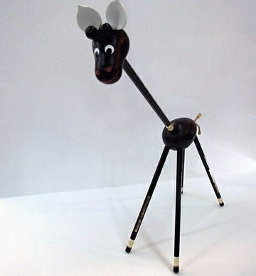 捷克製KOH-I-NOR 素描鉛筆(手工製造長頸鹿造型組)5支組*HB【領券滿額再折千12/31止】