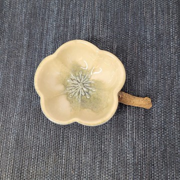 梅花系列-附筷架小碟子 醬料碟  豆皿  書畫用墨池