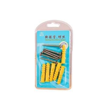 【現貨】膨脹螺絲套組 膨脹螺絲 膨脹螺絲組(6入) 螺絲 膨脹管 膨脹套 螺絲釘 膨脹螺栓 五金 工具興 興雲網購旗艦店