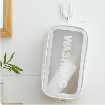 E.City_防水立體透明洗漱化妝包收納包