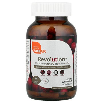 Zahler, Revolution，完整尿路配方，120 粒膠囊