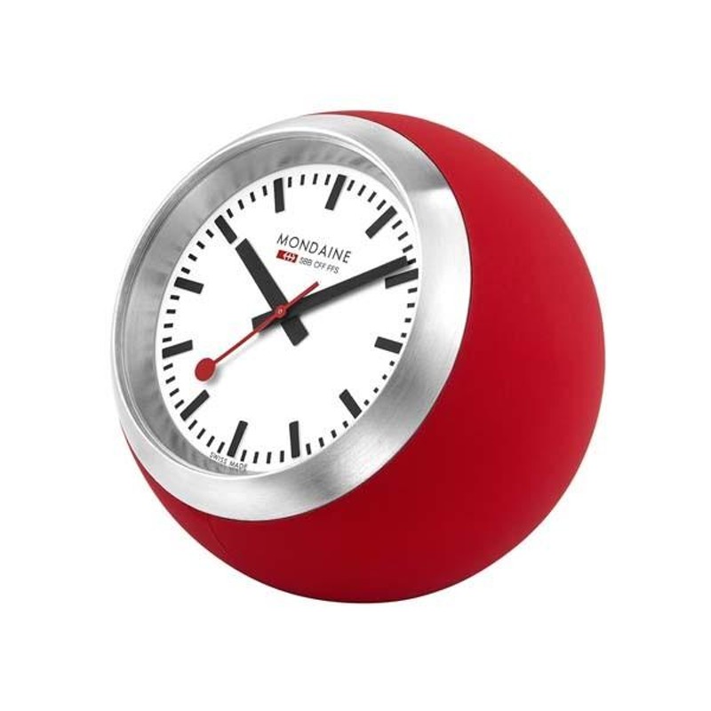 希少・MONDAINE モンディーン 壁掛け時計 25cm スイス国鉄公式 MONDAINE モンディーン SBB ウォールクロック 25cm｜designshop