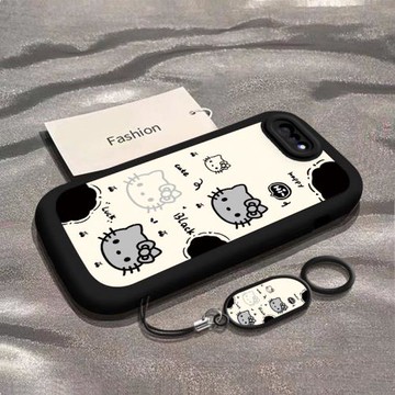 適用于OPPOA5手機殼OPPOA3s新款全包防摔 pepm00保護套oppoa5小眾男女款a3s簡約黑白凱蒂貓頭ins風專用外殼