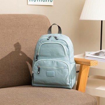 【金安德森】輕甜旅程 百搭輕巧後背包-淺湖藍