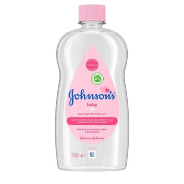 嬌生 嬰兒潤膚油 500ml
