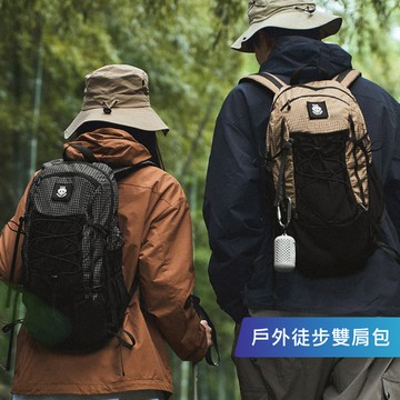 [使用防割纖維UHMWPE] 大力馬材質 後背包 雙肩包 登山包 機能包 避難包 旅行背包 防水背包
