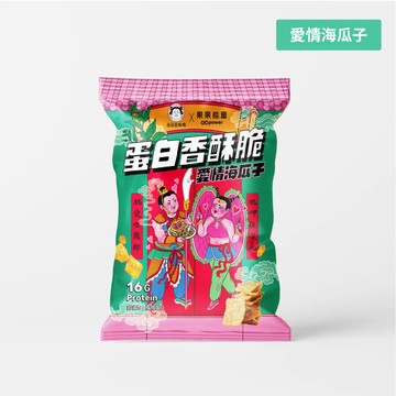 蛋白香酥脆33g/包-愛情海瓜子｜果果能量