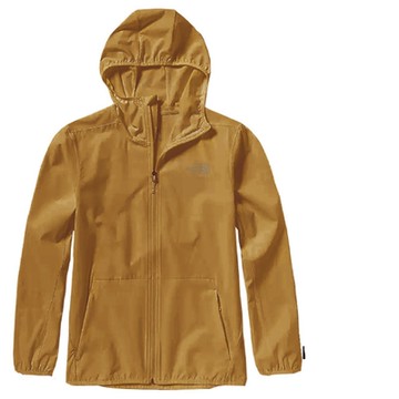 TNF 男款 NEW ZEPHYR WIND 防風防潑水防曬連帽輕薄外套(亞洲版型)_棕