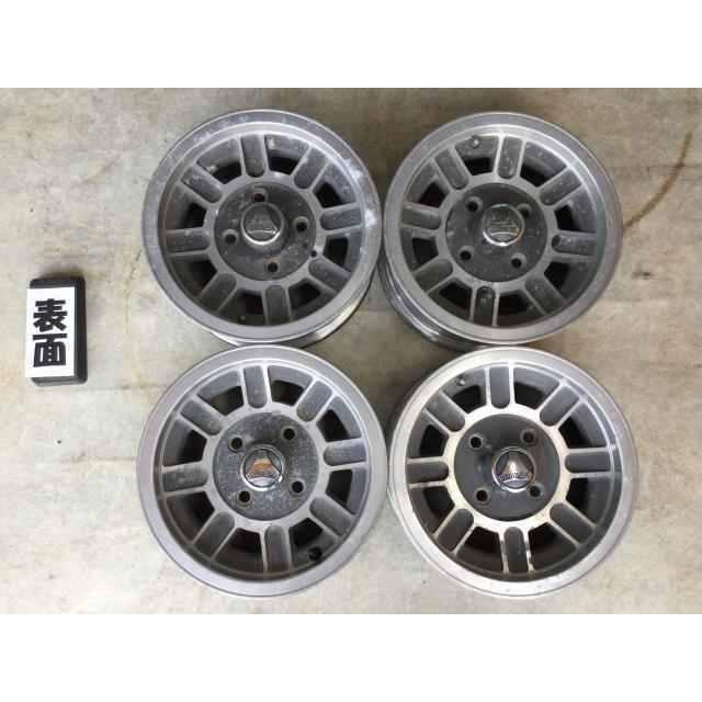 ALMEX アルメックス 13×5.5J＋14 PCD114.3 4穴 旧車 アルミホイール | LINEブランドカタログ