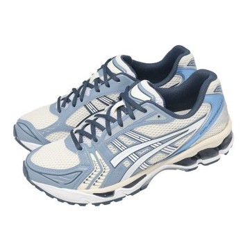 Asics 亞瑟士 休閒鞋 GEL-Kayano 14 男鞋 米 藍 復古跑鞋 亞瑟膠 支撐 1203A537116
