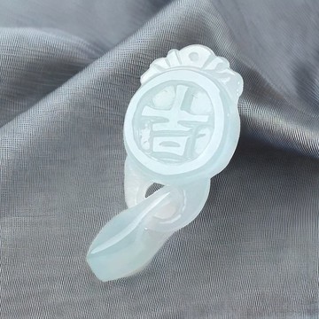 【吉祥如意】冰種翡翠吉祥項鍊 | 天然緬甸玉翡翠A貨 | 送禮