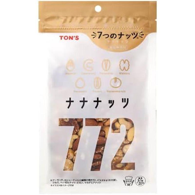 東洋ナッツ ミックスナッツ 食塩無添加 180g×3 TON'S ナナナッツ 無塩 7種類 ナッツ