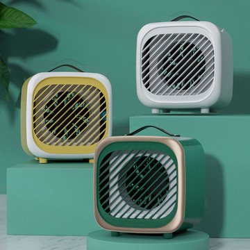 水冷扇 桌上型電風扇 冷風扇 空調扇 噴霧風扇 志高小型電風扇冷風機迷你空調扇家用單製冷宿舍辦公室桌面冷風扇
