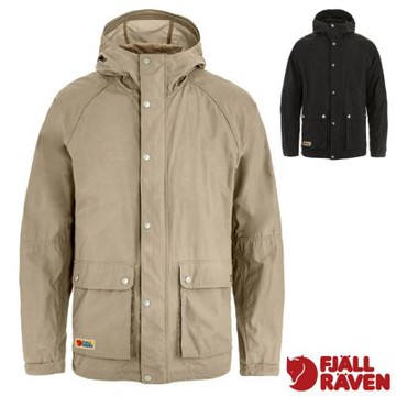【Fjallraven 北極狐】男 Vardag Vindby Jacket 防風防潑水輕薄連帽風衣.防曬外套.夾克_12500195