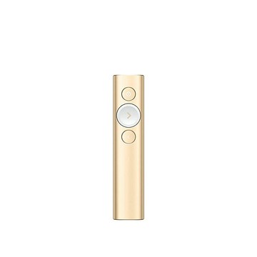 【 Logitech 羅技 】SPOTLIGHT 香檳金 無線 藍牙 簡報器