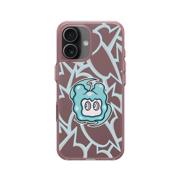 iPhone 17 Clear (相機按鈕) 晶醺玫 - Contemporary Tokyo - PLOOGUM Bubbles