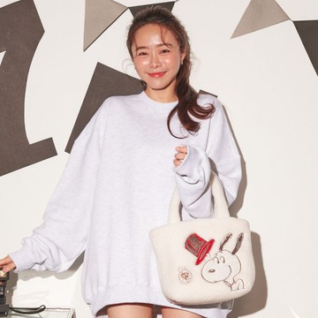 新品【SNOOPY】史努比75週年-手提袋-白 SP00F08WT