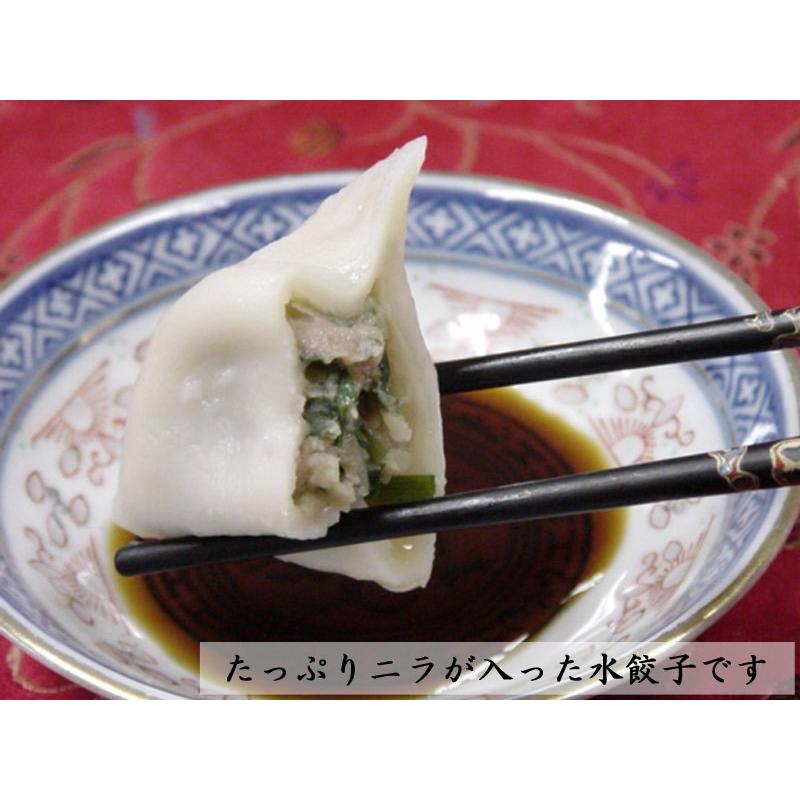 冷凍韮菜水餃子（ニラ入り水餃子）業務用ケース（1kg×10袋）学園祭に