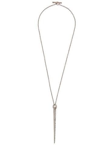Parts of Four - big spike necklace - unisex - Diamond/Sterling Silver - One Size