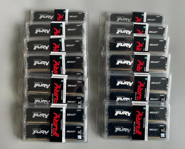 金士頓DDR4 64G（2x32G）3600 3200 臺式機內存   單根容量32G 32【北歐居家生活】