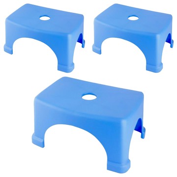 小Q椅 塑膠椅 Set 3  295 x 210 x 145mm  顏色隨機  1組