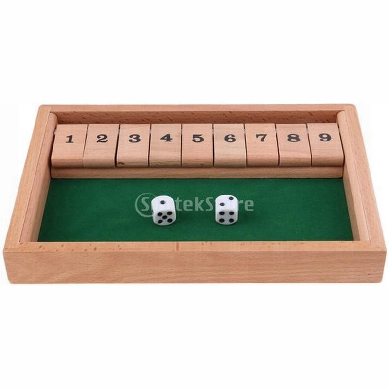 木製 シャットダウンボックスゲーム 手作り 9個数字 ダイス ビンテージゲーム 通販 Lineポイント最大0 5 Get Lineショッピング