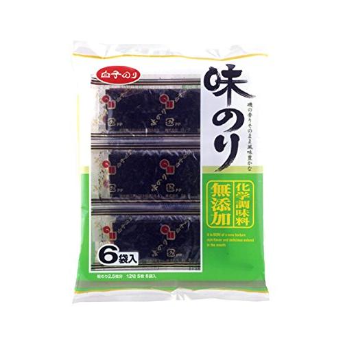 白子のり 無添加味のり 48g×10個