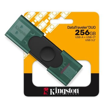 金士頓 Kingston DataTraveler Duo USB Flash Drive USB-A/C 隨身碟 256G
