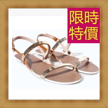 現貨+預購 涼鞋平底鞋-優雅氣質流行時尚女休閒鞋2色56l14【獨家進口】【米蘭精品】