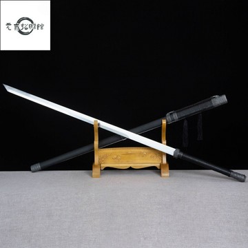 招財劍 刀劍高錳鋼雙手苗刀手工鍛打唐橫刀工藝品寶劍冷兵器未開刃