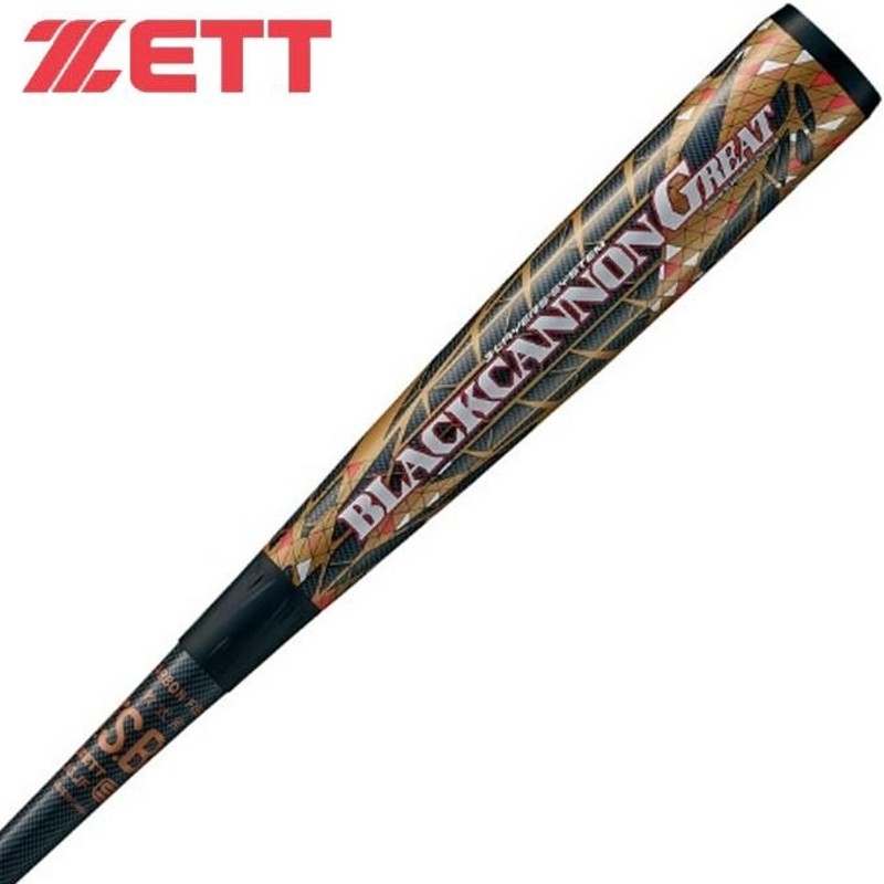 ゼット 野球 一般軟式バット メンズ ブラックキャノンGREAT BCT35095 ...