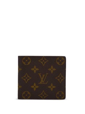 Louis Vuitton Pre-Owned - 2000 Cult bi-fold wallet - women - Canvas - One Size - Brown