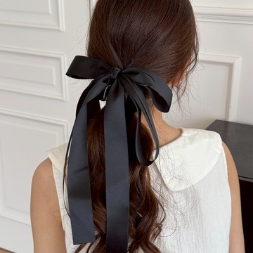 台灣現貨 絲帶鴨嘴夾 絲帶髮圈 蝴蝶結馬尾夾 蝴蝶結髮圈 F33 壓夾 髮飾 髮夾 髮圈
