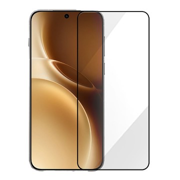 Metal-Slim Vivo X300 Pro 全膠滿版9H鋼化玻璃貼(支援指紋辨識解鎖)-晶鑽黑