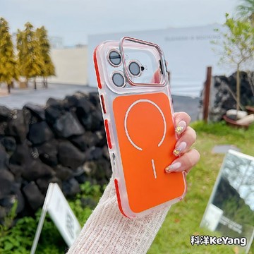 送鏡頭膜 鏡頭支架保護殼 磁吸手機殼 適用於 蘋果 iPhone 17 16 15 14 13 12 ProMax
