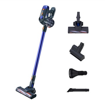 Kinyo 多功能無線手持吸塵器 + 全套組件 320 x 280 x 1160mm  藍藍色  KVC-6240