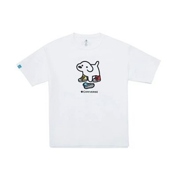 Converse Matsui Sneaker SS Tee 男款 女款 白色 中性 聯名 短袖 UCK177-W70