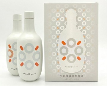 白玉瓷瓶印加果油 2件組