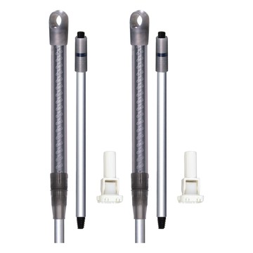 NEXCLEANS 舞水痕 手壓式拖把桿 RT-C1222  總長122cm 縮長96cm  2支